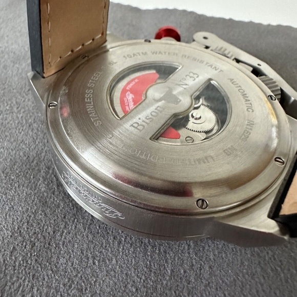 Ingersoll Men's IN1629OR Bison No. 33 Analog Display Automatic Self Wind Watch - Picture 5 of 5